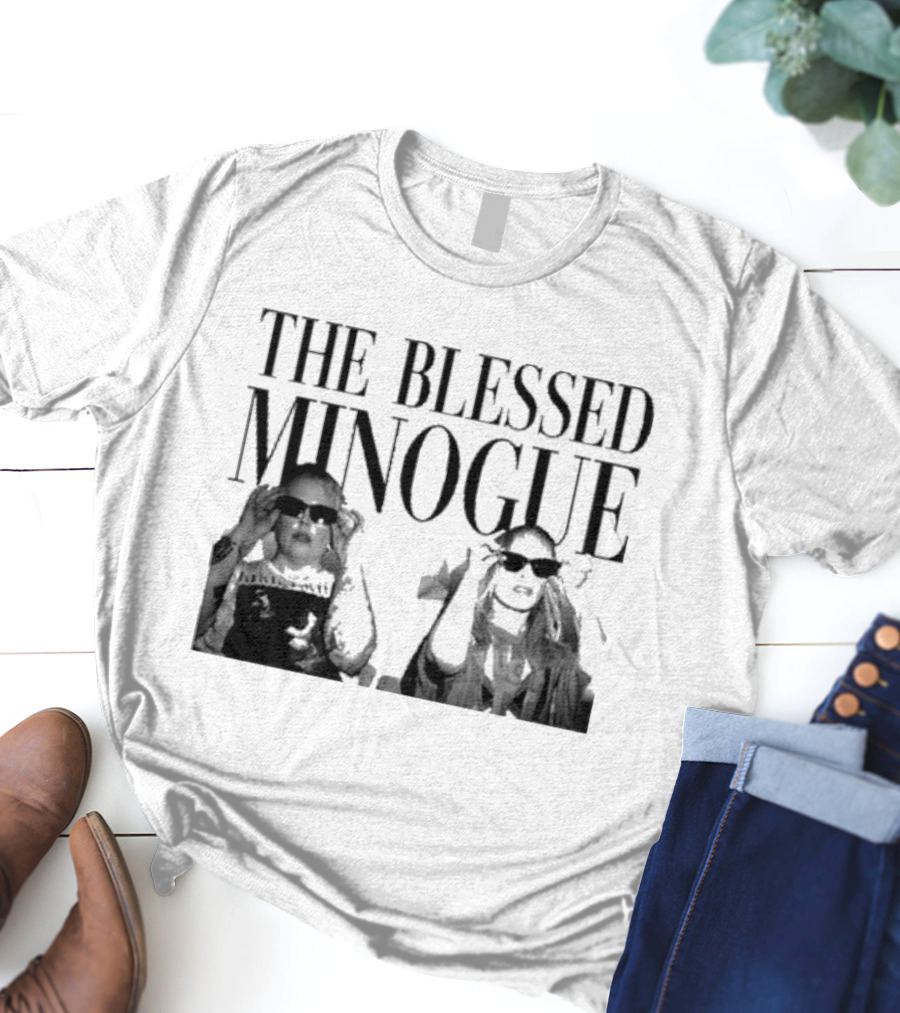 The Blessed Minogue Retro Sunglasses Photo T-Shirt