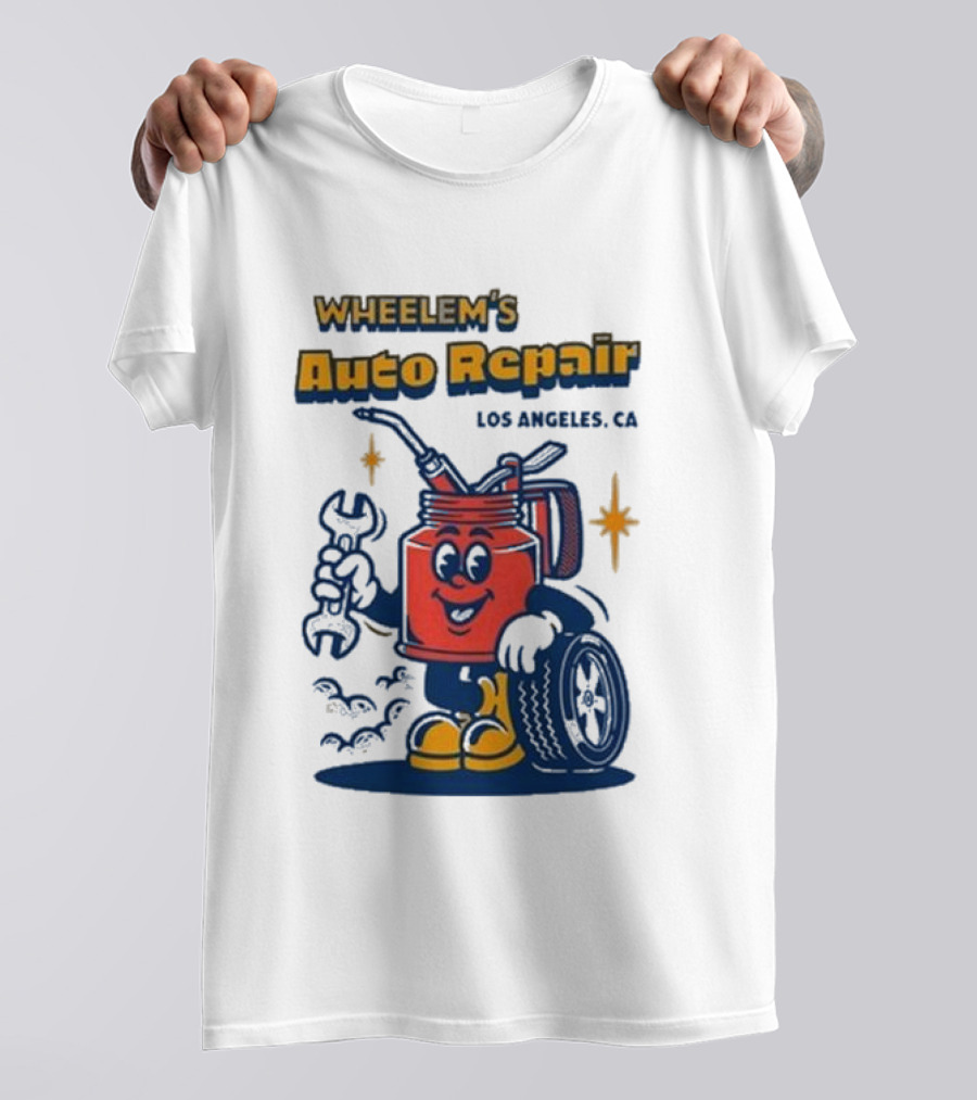 Wheelem's Auto Repair Los Angeles CA T-Shirt