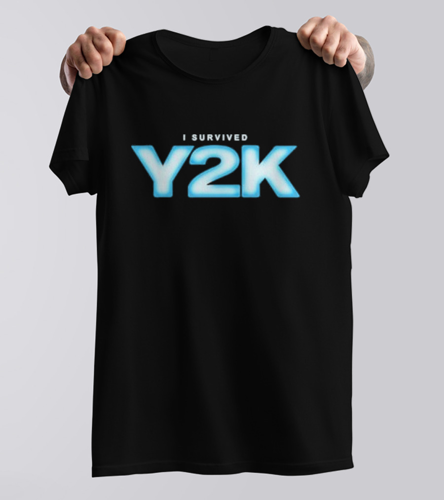 A24 I Survived Y2K 2000s Nostalgia T-Shirt