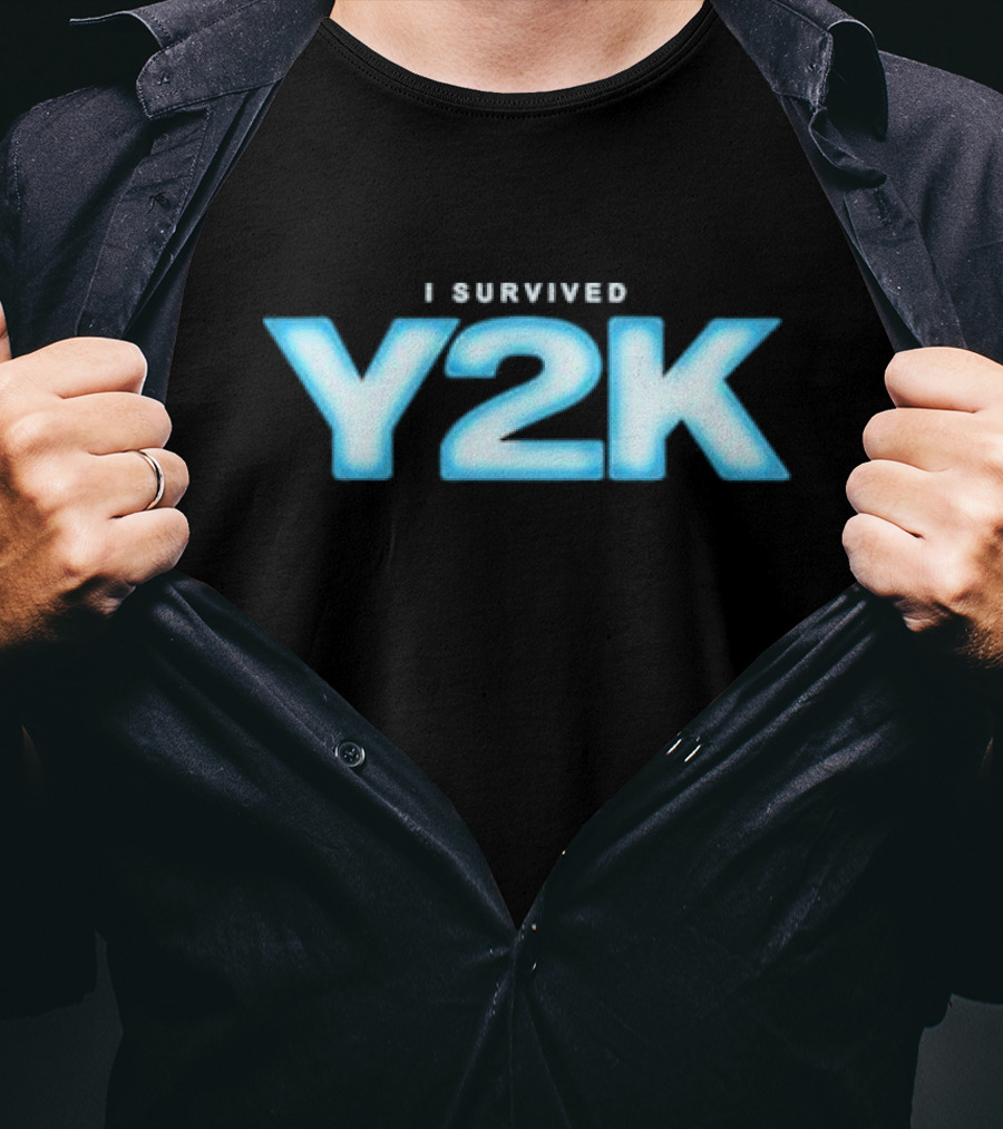 A24 I Survived Y2K 2000s Nostalgia T-Shirt