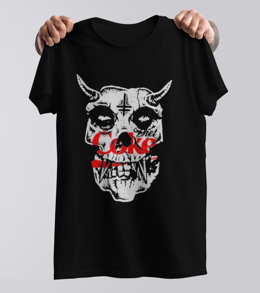 Captain Howdy Diet Coke Skull T-Shirt