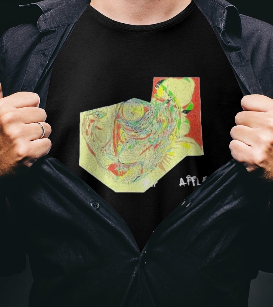 Fiona Apple The Idler Wheel Abstract Artistic Geometric Drawing Multicolored Sketch T-Shirt