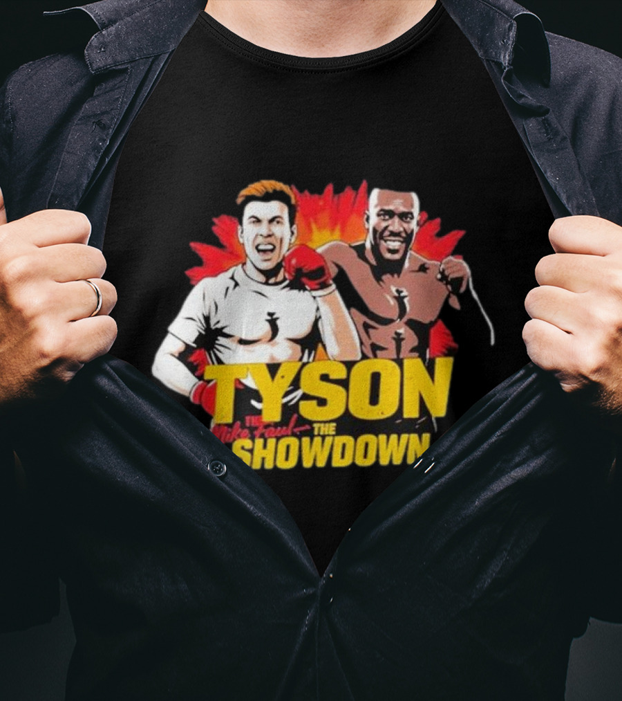 Tyson Mike Paul The Showdown T-Shirt