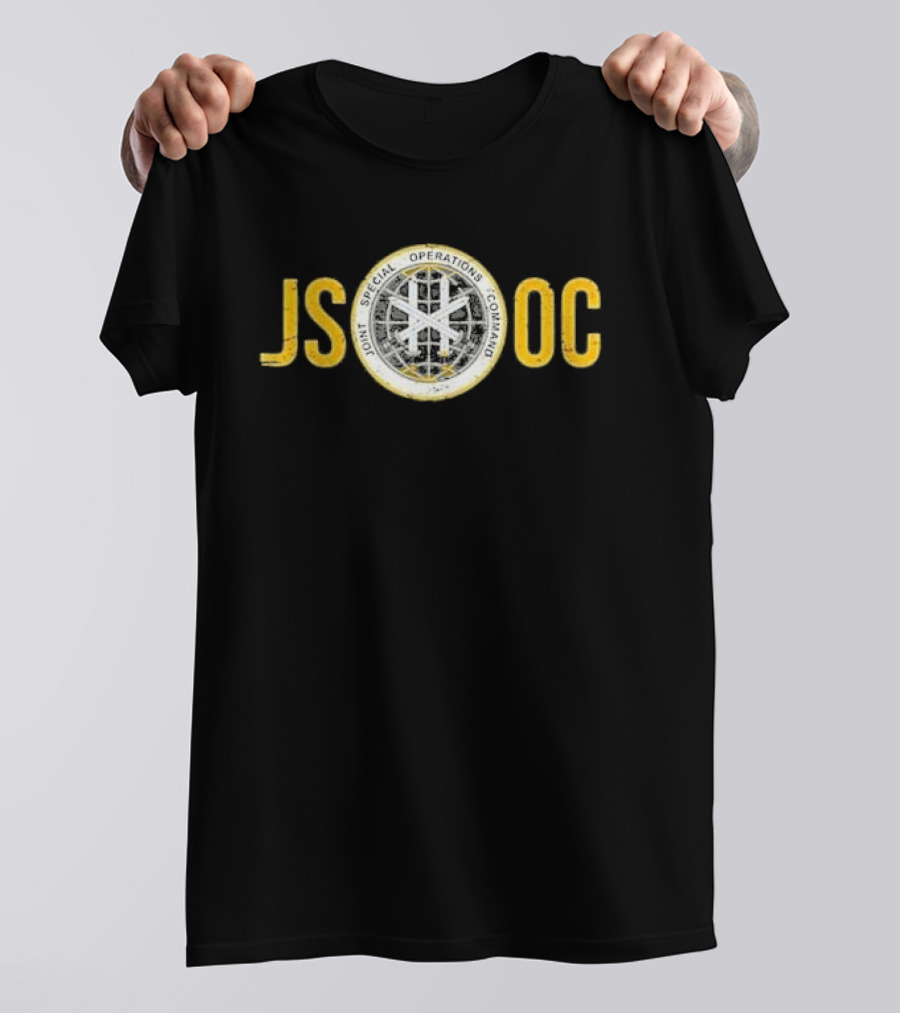 Joint Special Operations Command JSOC Fort Bragg Military Emblem T-Shirt