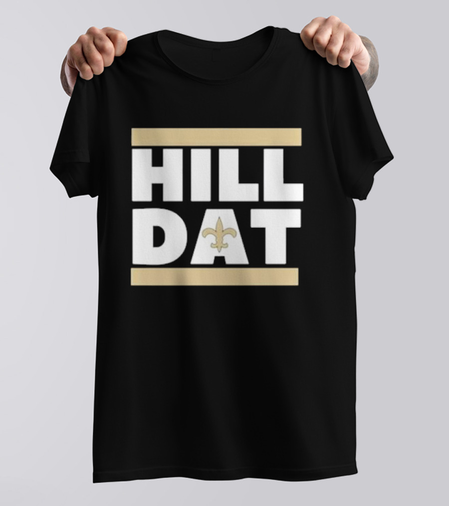 New Orleans Saints Hill Dat Mafia Swag Fleur-de-Lis T-Shirt