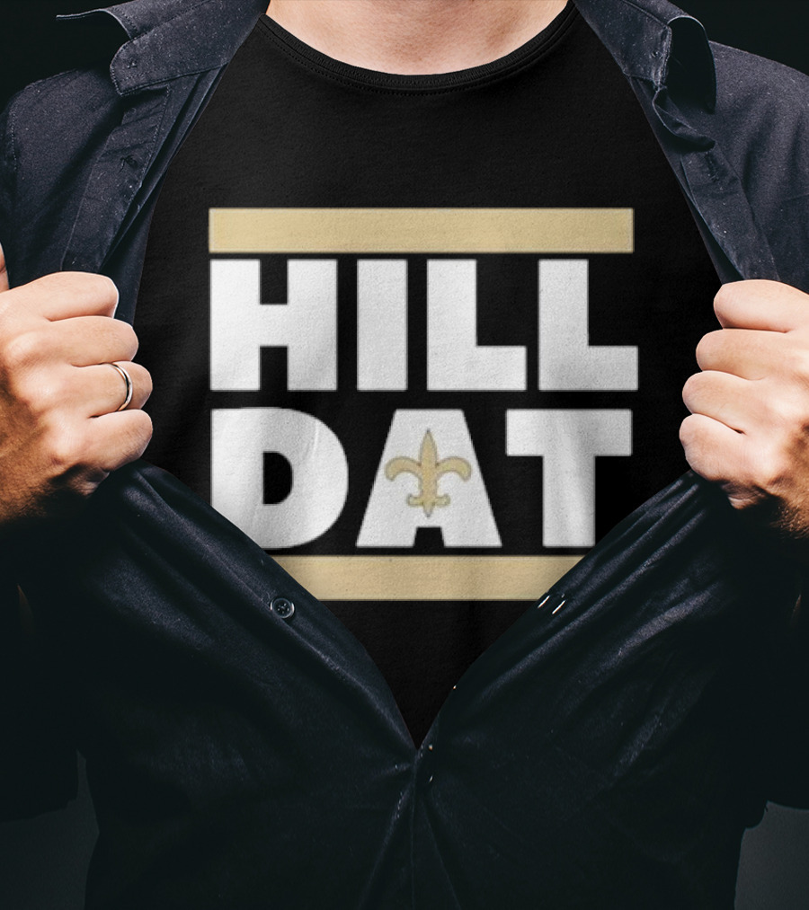 New Orleans Saints Hill Dat Mafia Swag Fleur-de-Lis T-Shirt