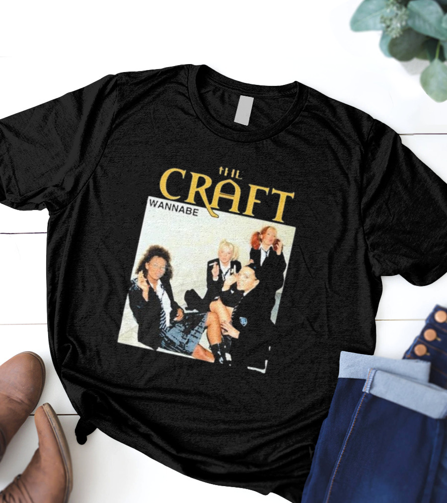 THE CRAFT WANNABE Spice Girls Parody School Girls Smoking Scene T-Shirt