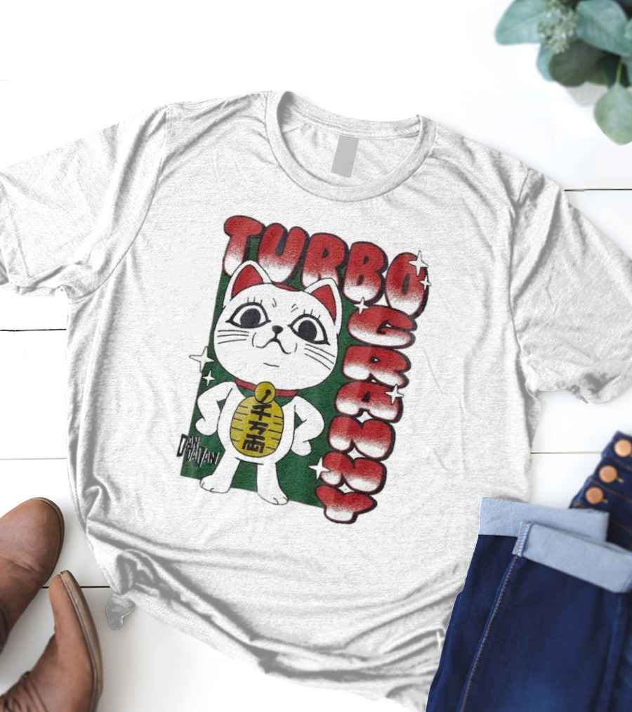 Dandadan Turbo Granny Lucky Cat T-Shirt