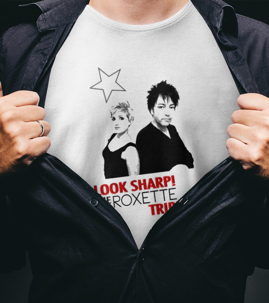 LOOK SHARP THE ROXETTE TRIBUTE STAR DUO T-Shirt