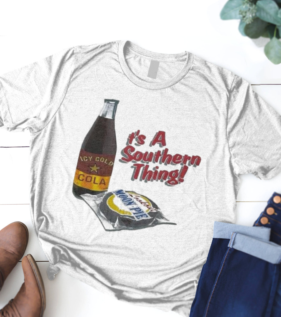 M&O Knits Moon Pie Icy Cold Cola It's A Southern Thing T-Shirt