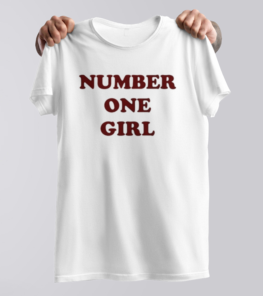 Number One Girl Retro T-Shirt