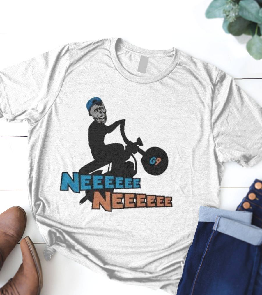 Wheelie G9 NEEEEE NEEEEE Rider T-Shirt