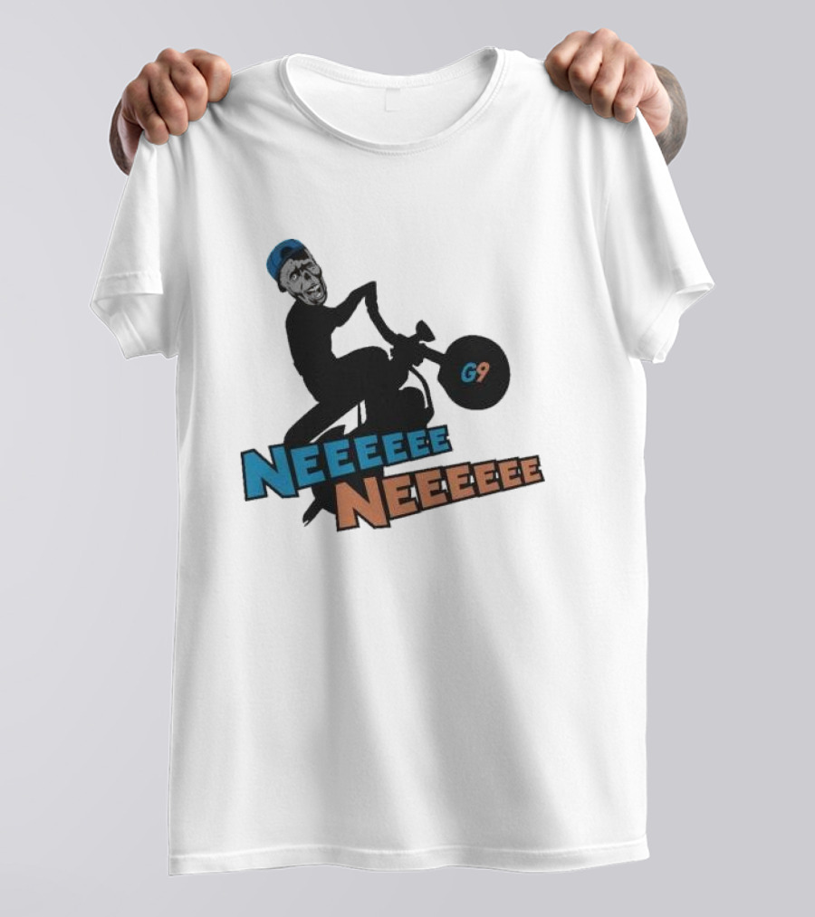 Wheelie G9 NEEEEE NEEEEE Rider T-Shirt