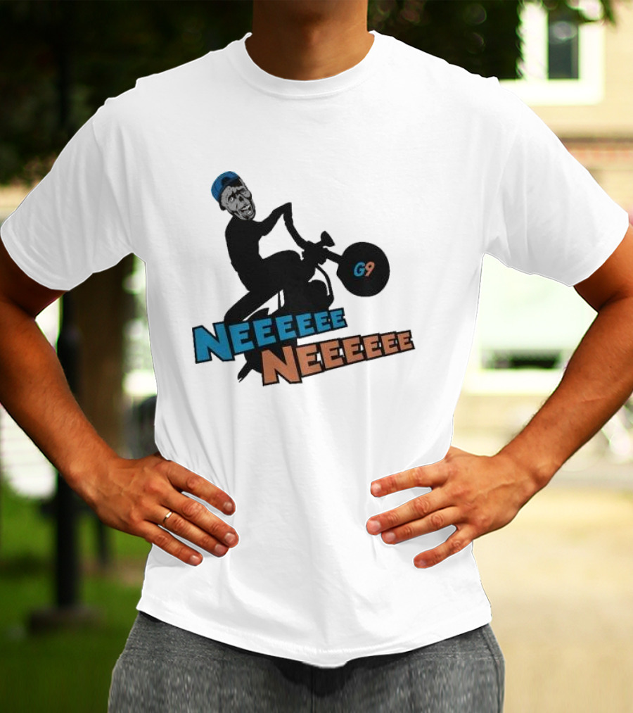 Wheelie G9 NEEEEE NEEEEE Rider T-Shirt