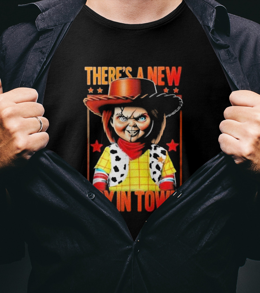 There's A New Toy In Town Chucky Playtime Turns Terrifying T-Shirt