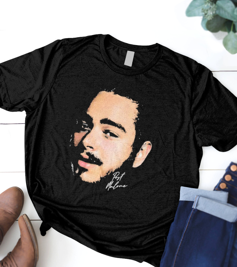 Post Malone Portrait I Like You T-Shirt