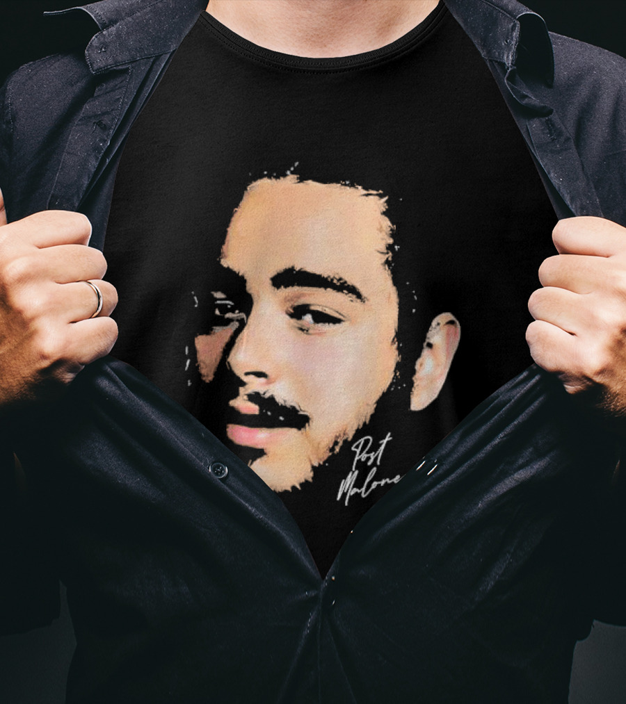 Post Malone Portrait I Like You T-Shirt