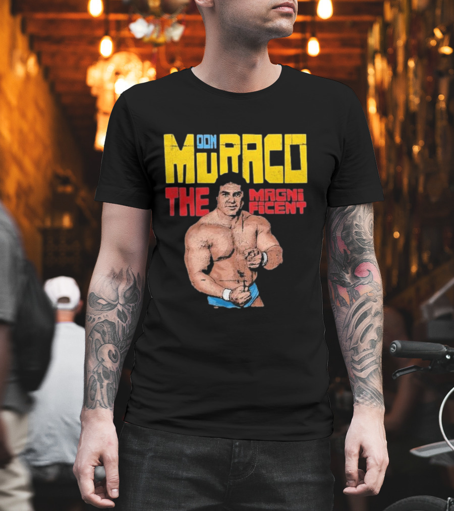 Don Muraco The Magnificent Wrestler Retro T-Shirt
