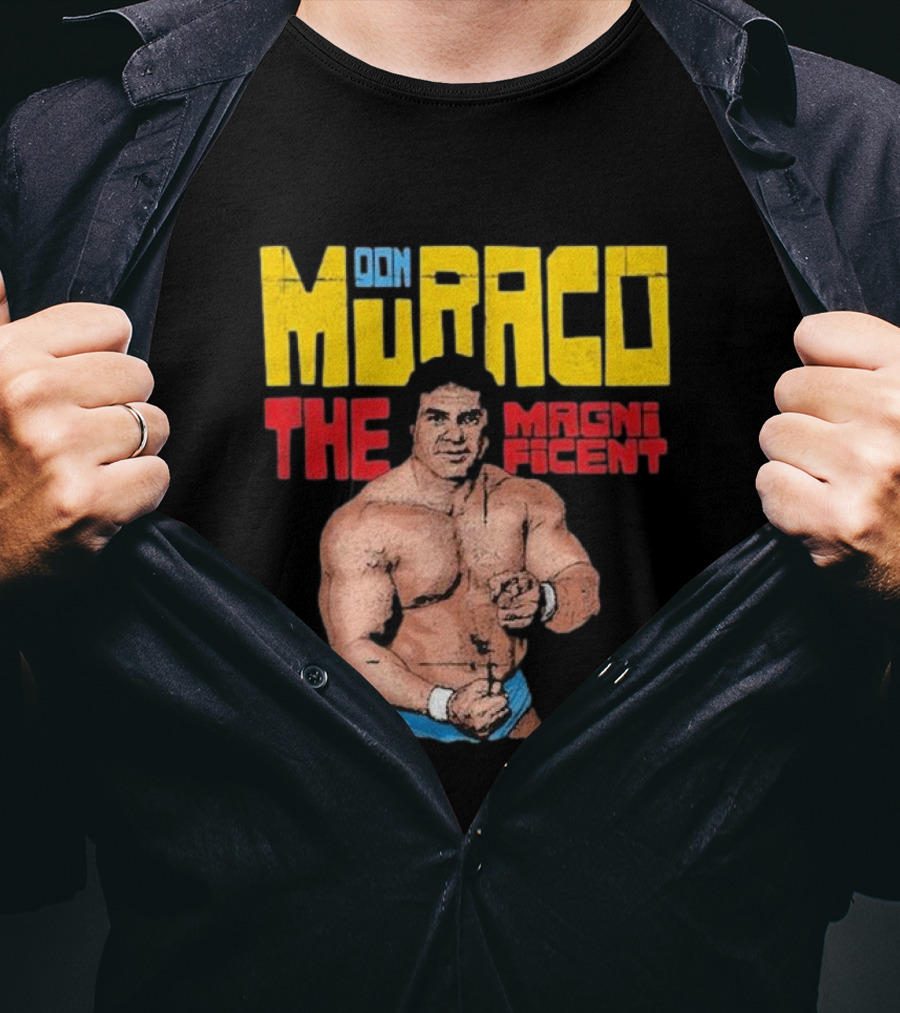 Don Muraco The Magnificent Wrestler Retro T-Shirt
