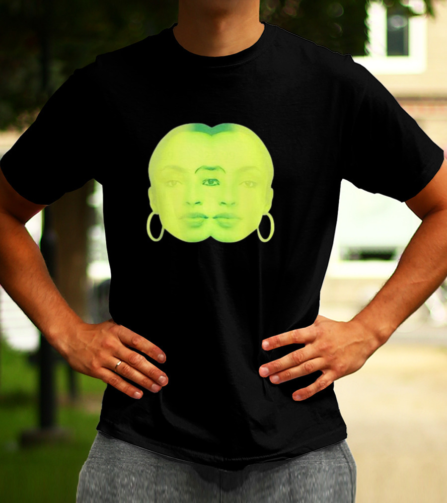 Sade André 3000 Green Dual Faces T-Shirt