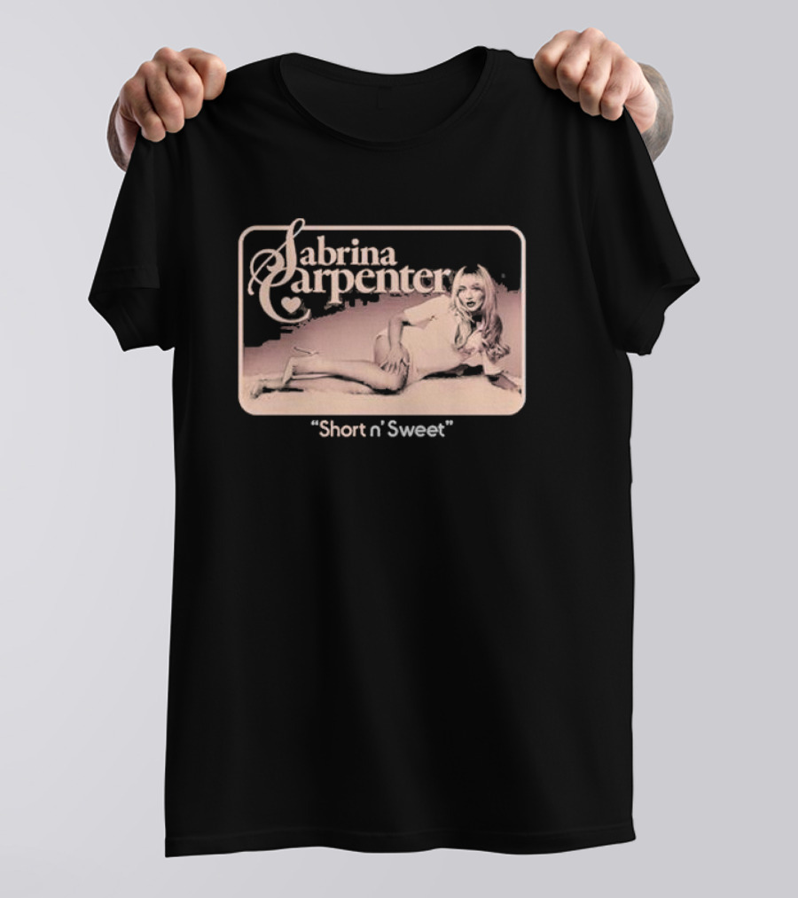 Sabrina Carpenter Short N’ Sweet Tour T-Shirt
