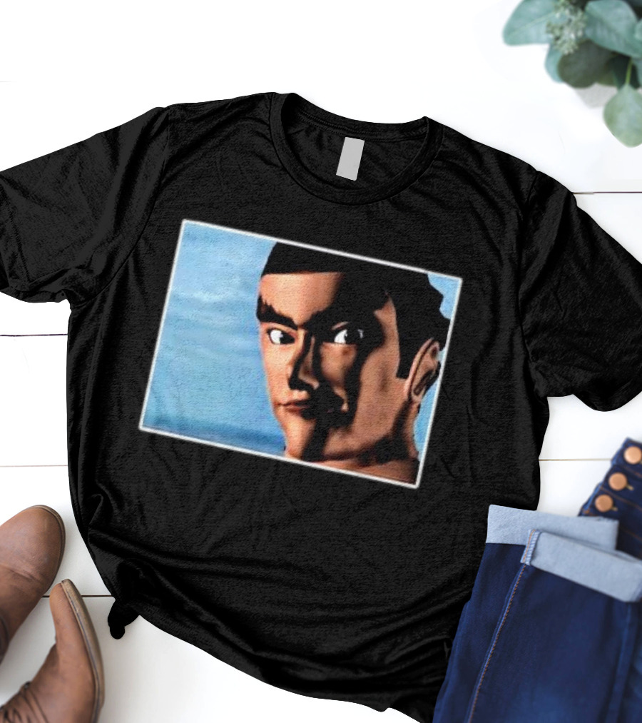 Tekken Kazuya Mishima Retro Image T-Shirt