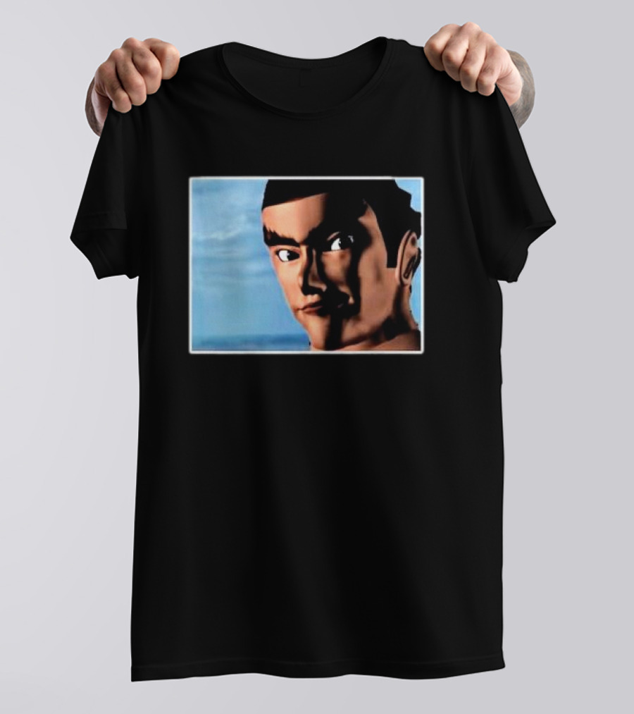 Tekken Kazuya Mishima Retro Image T-Shirt