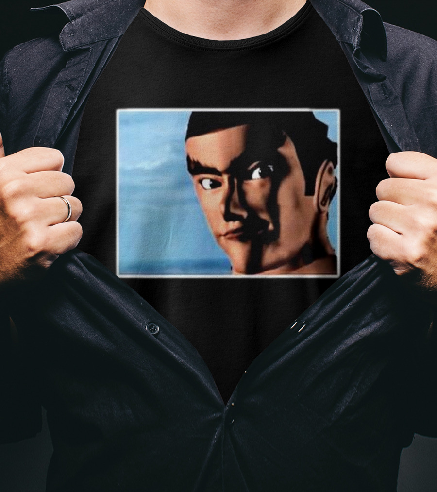Tekken Kazuya Mishima Retro Image T-Shirt