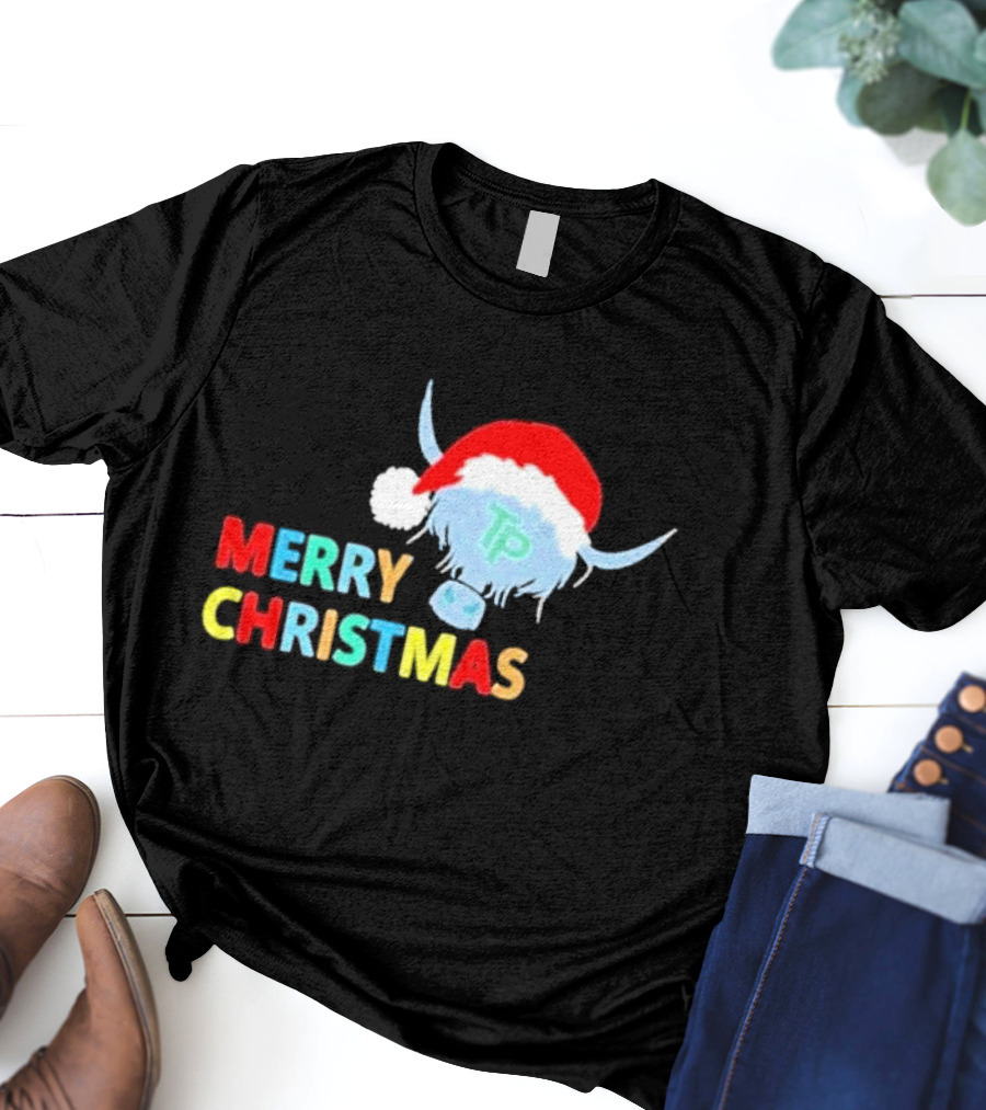 Merry Christmas TP Tom Pemberton Farm Life Christmas T-Shirt
