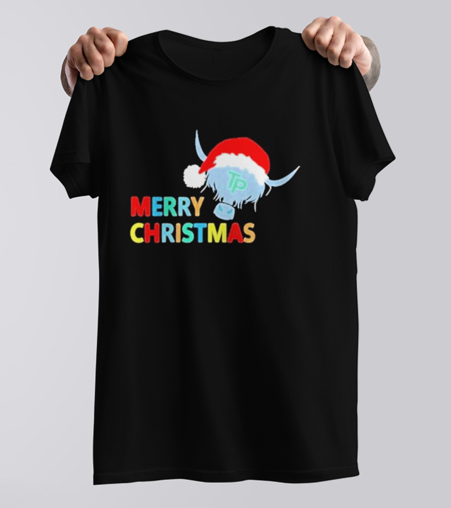 Merry Christmas TP Tom Pemberton Farm Life Christmas T-Shirt