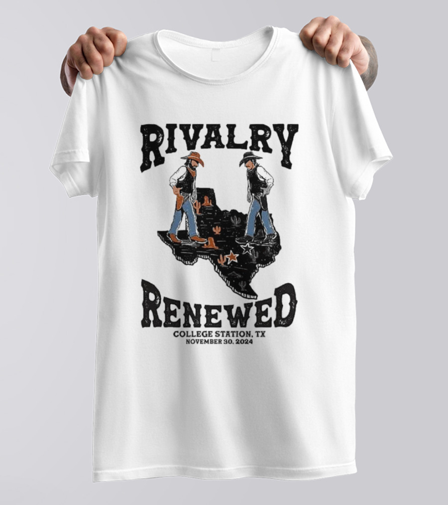 Rivalry Renewed Texas Showdown College Station TX November 30 T-Shirt