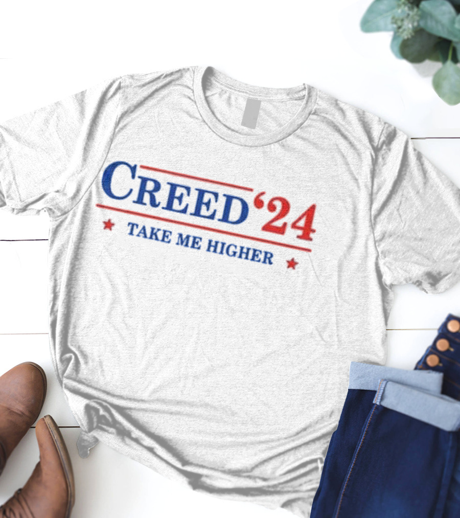 Creed ’24 Take Me Higher Patriotic Campaign T-Shirt