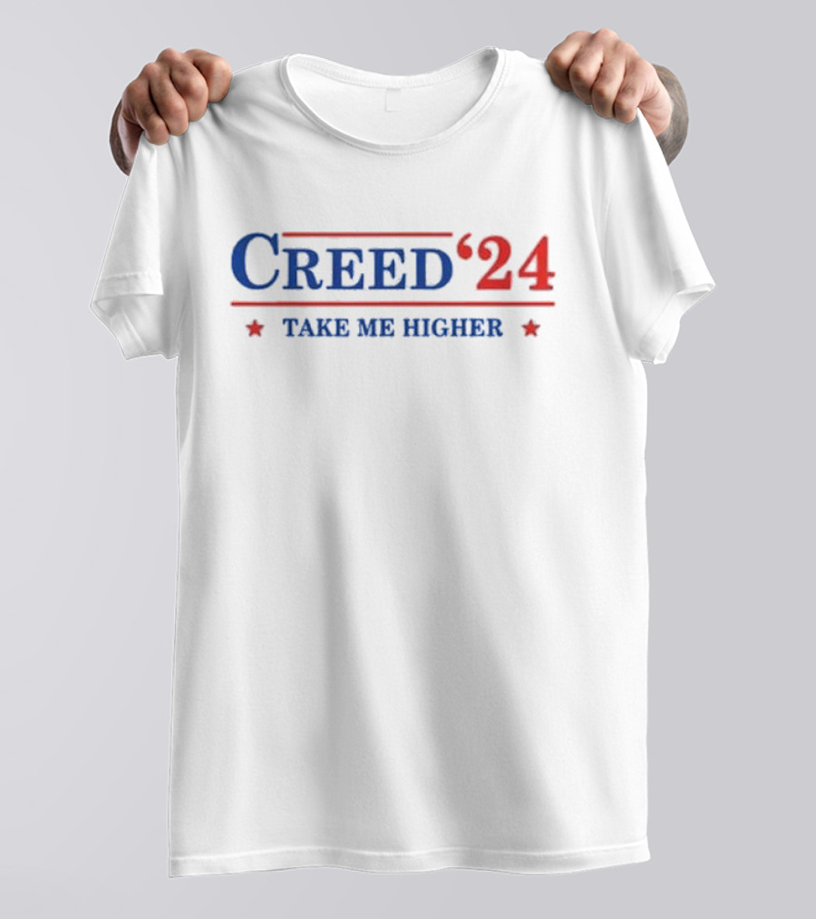 Creed ’24 Take Me Higher Patriotic Campaign T-Shirt