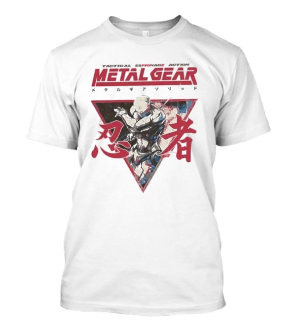Tactical Espionage Action Metal Gear Solid Ninja Warrior T-Shirt