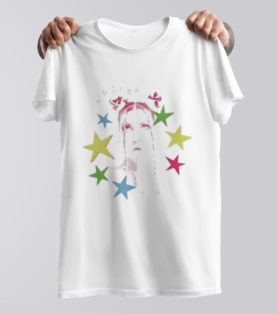 Novul Sucker For U Colorful Star T-Shirt