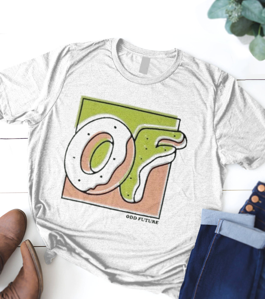 Odd Future Donut Logo OFWGKTA Merch T-Shirt