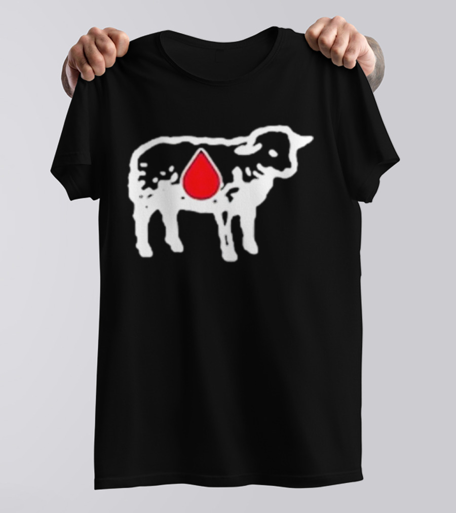 Counterparts Lamb With Red Teardrop T-Shirt