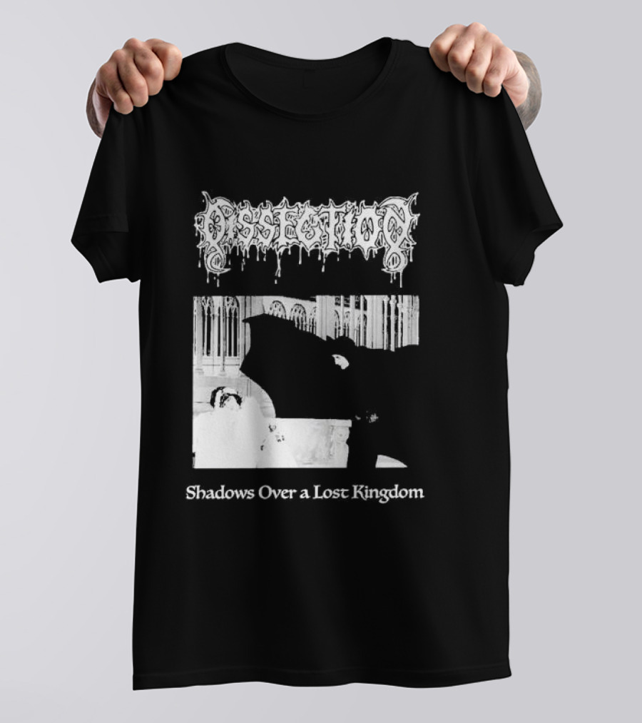 Dissection Shadows Over A Lost Kingdom Gothic Band T-Shirt