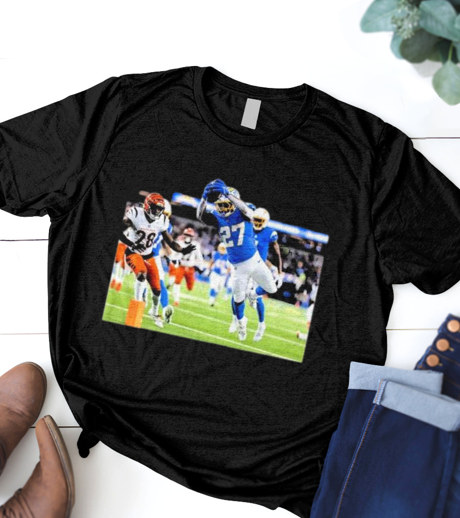 J.K. Dobbins Los Angeles Chargers NFL Week 11 Flash Features T-Shirt