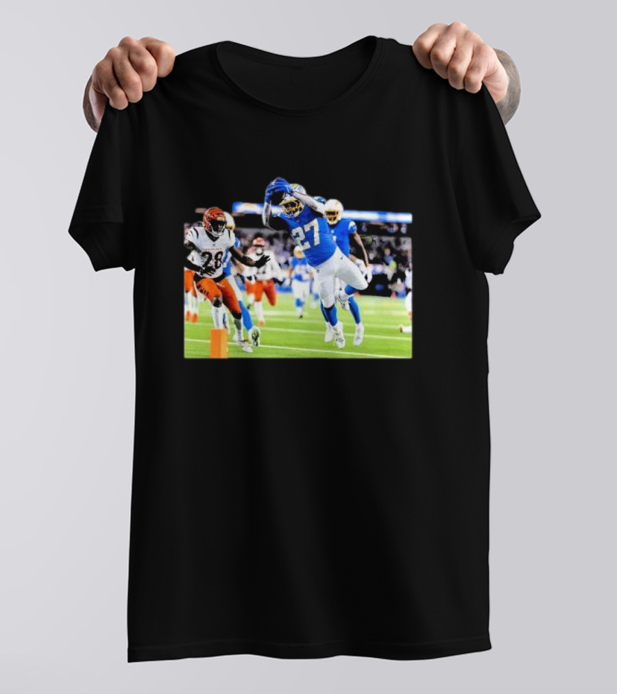 J.K. Dobbins Los Angeles Chargers NFL Week 11 Flash Features T-Shirt