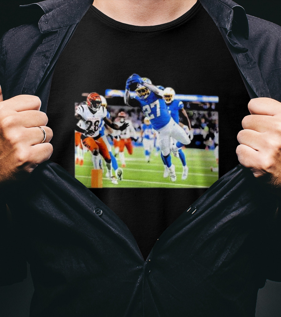 J.K. Dobbins Los Angeles Chargers NFL Week 11 Flash Features T-Shirt