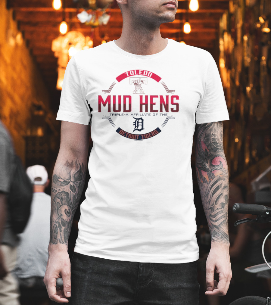 Toledo Mud Hens Triple-A Affiliate Of The Detroit Tigers T-Shirt