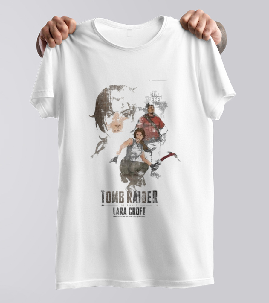 Tomb Raider The Legend Of Lara Croft Discover The Truth Iconic Adventure Journey T-Shirt