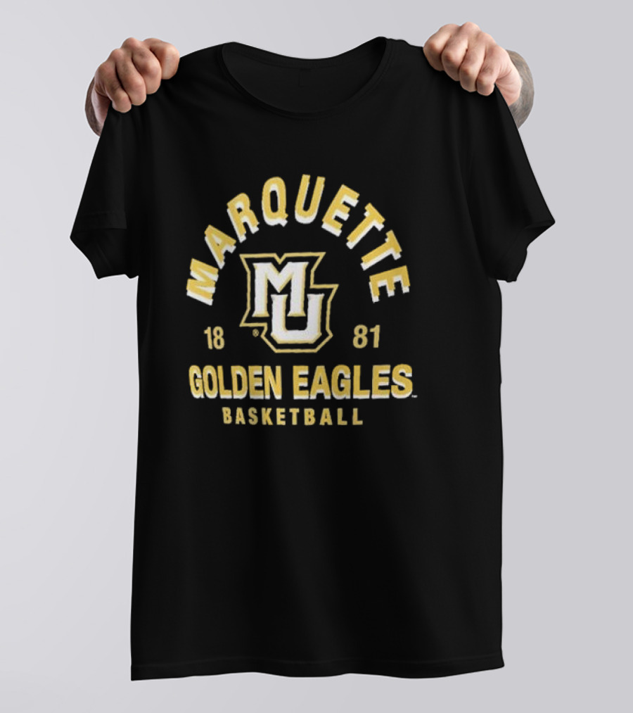 Marquette Golden Eagles Basketball 1881 MU T-Shirt