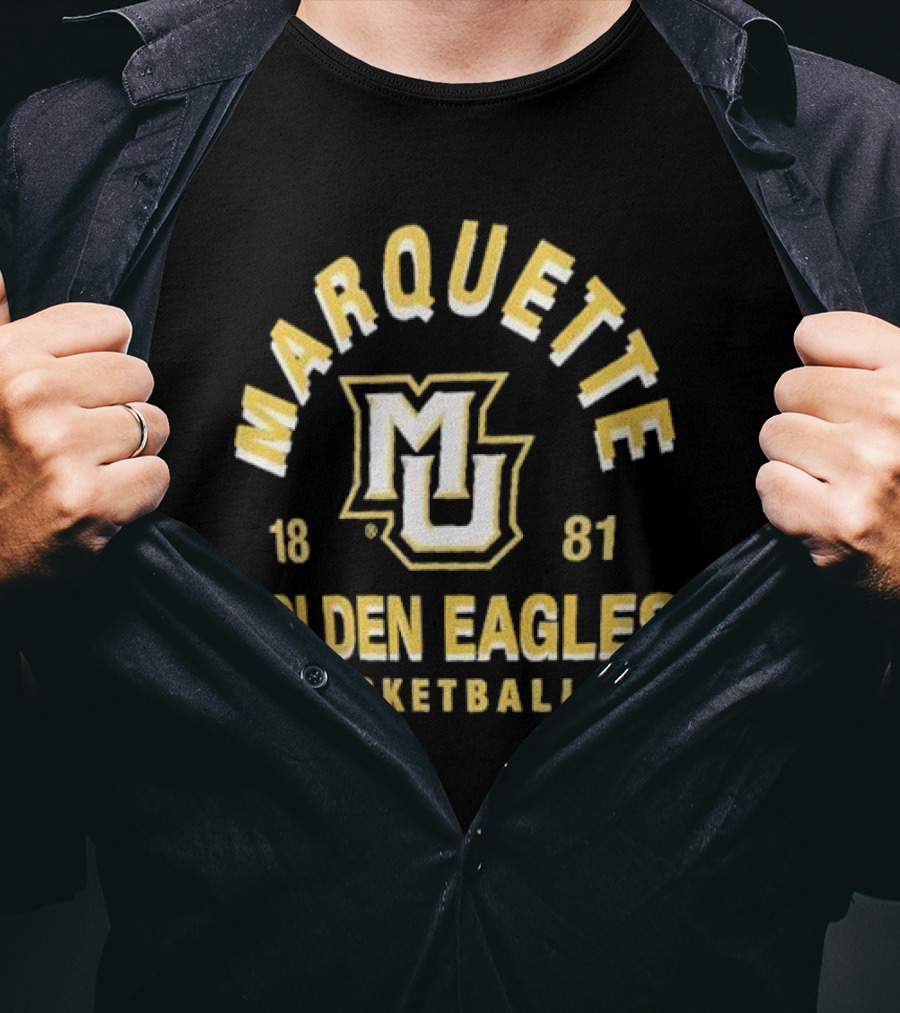 Marquette Golden Eagles Basketball 1881 MU T-Shirt