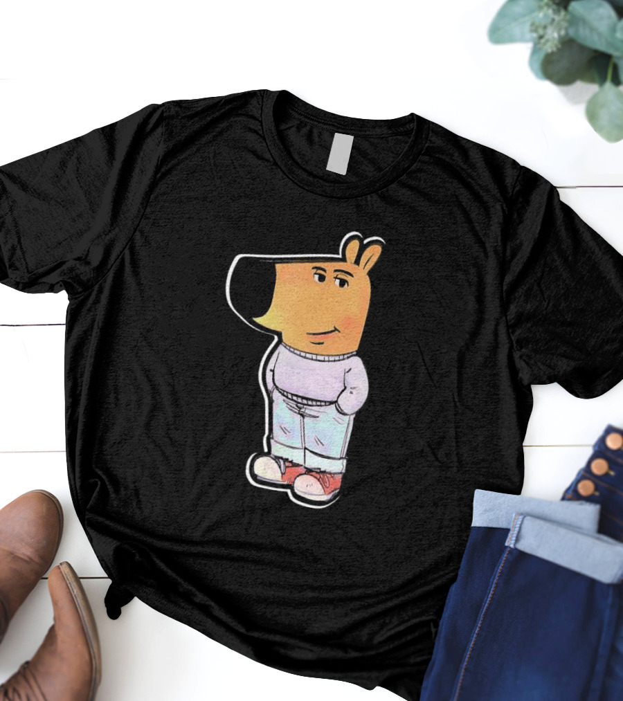 I Don't Know Who This Is. My New Character Is A Chill Guy In Relaxed Outfit With Hands In Pockets T-Shirt