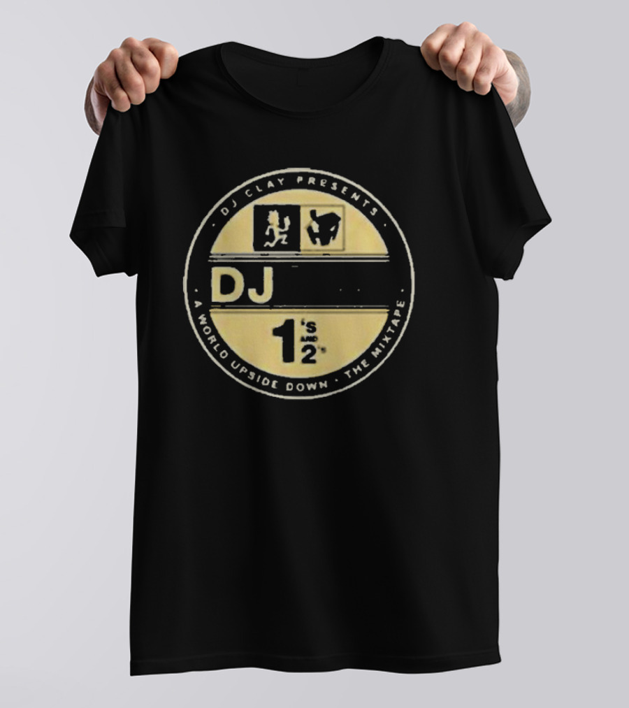 DJ Clay Presents Psychopathic Records A World Upside Down 1's And 2's The Mixtape T-Shirt