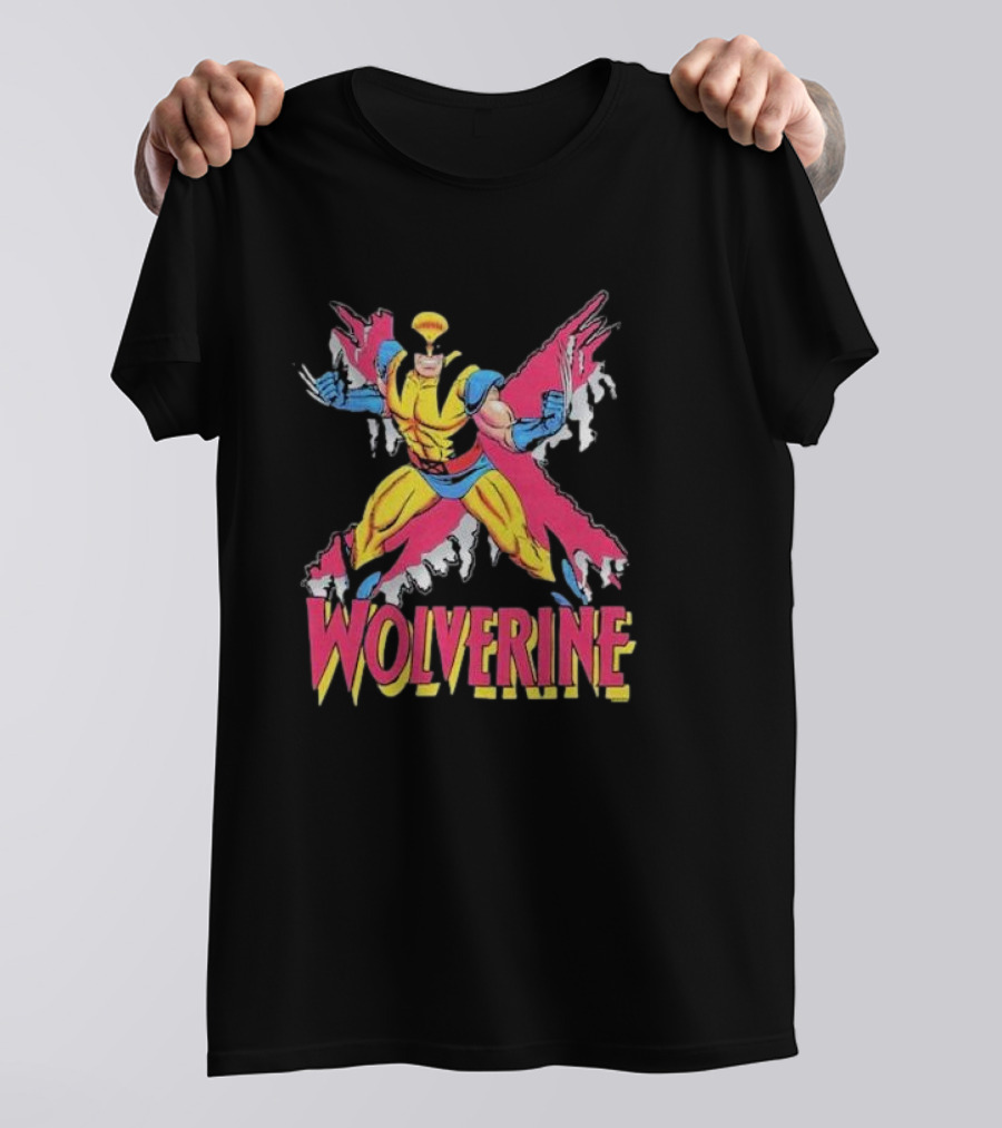 Wolverine Marvel X-Men Classic Comic T-Shirt