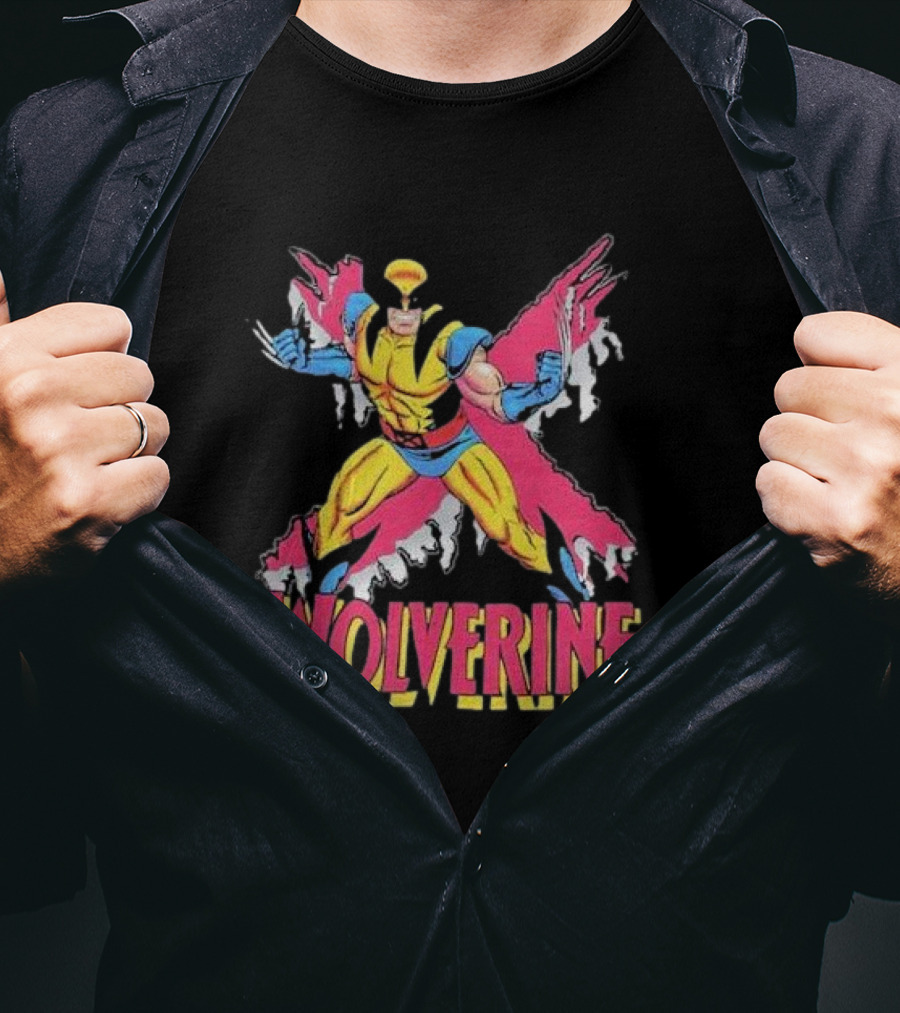 Wolverine Marvel X-Men Classic Comic T-Shirt