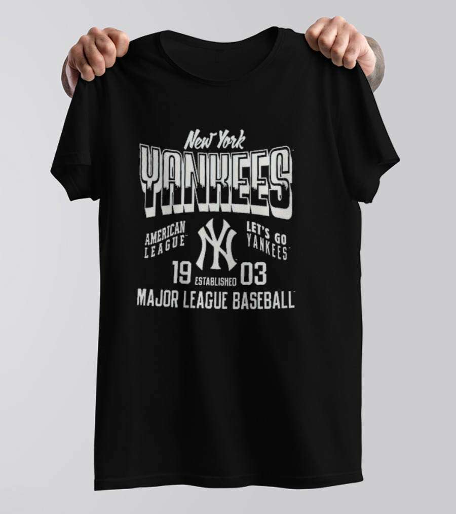 New York Yankees 1903 Major League Baseball American League Let's Go Yankees T-Shirt